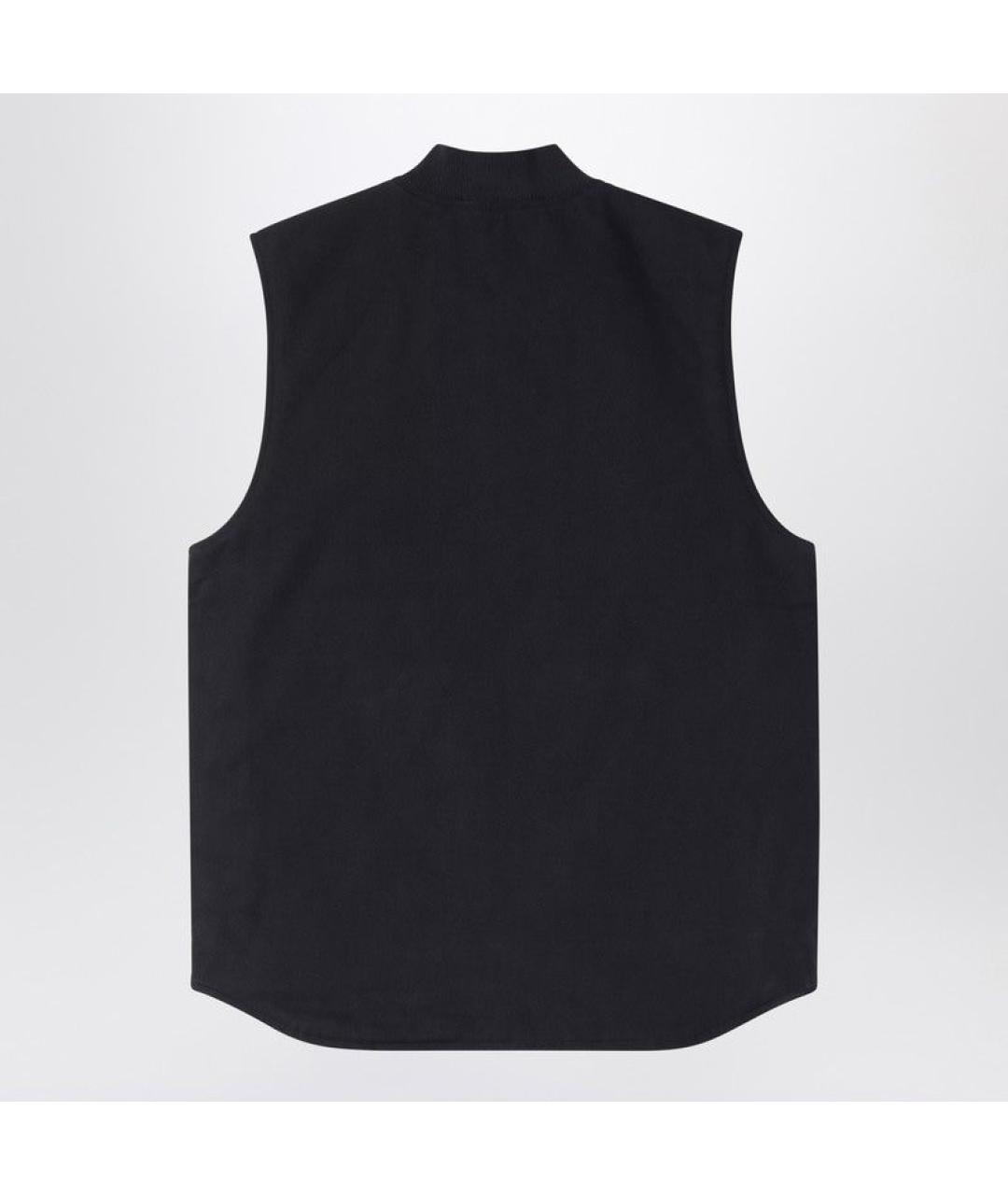 CARHARTT WIP Темно-синий хлопковый жилет, фото 2