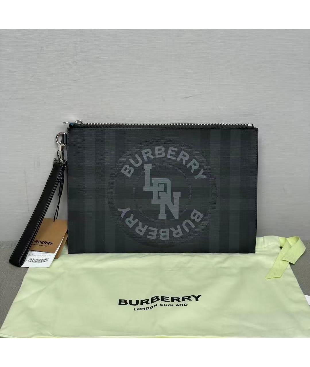 BURBERRY Серая сумка через плечо, фото 2