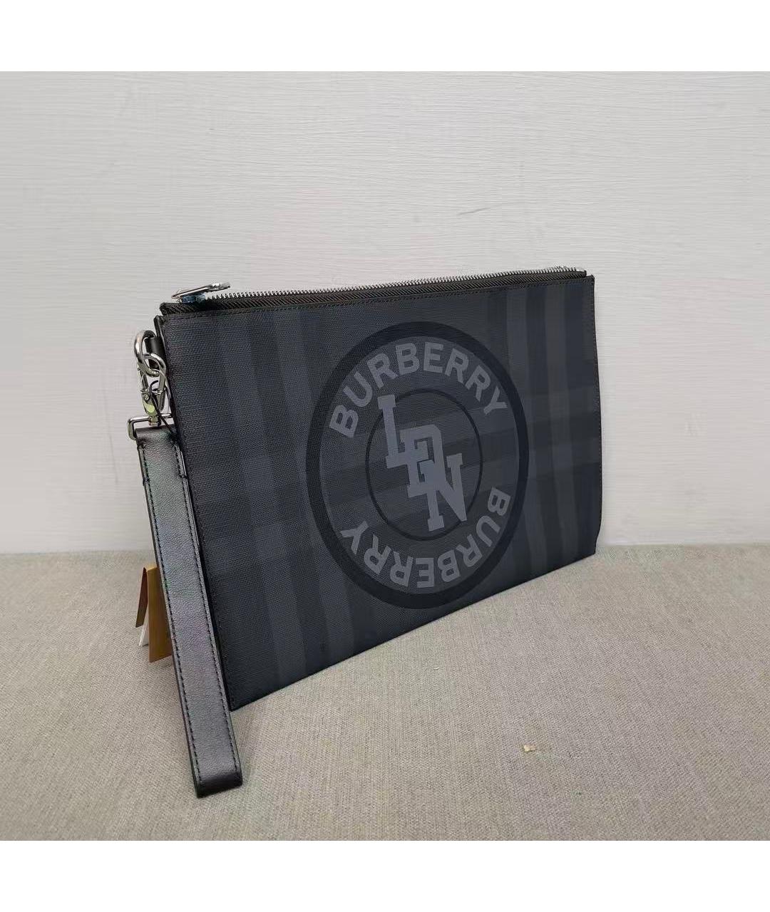 BURBERRY Серая сумка через плечо, фото 3