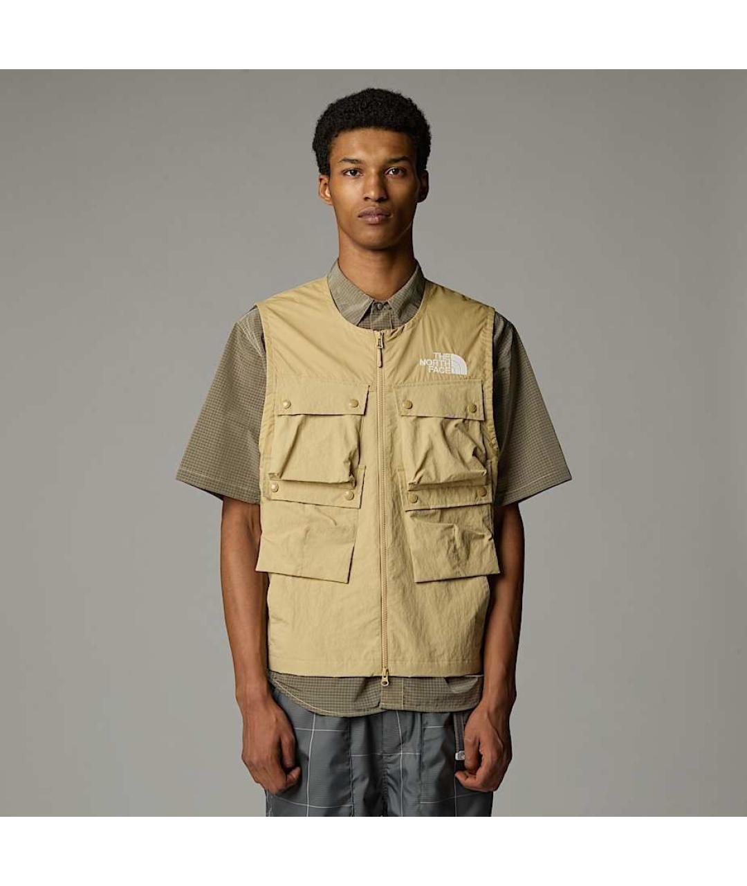 THE NORTH FACE Хаки полиамидовый жилет, фото 6