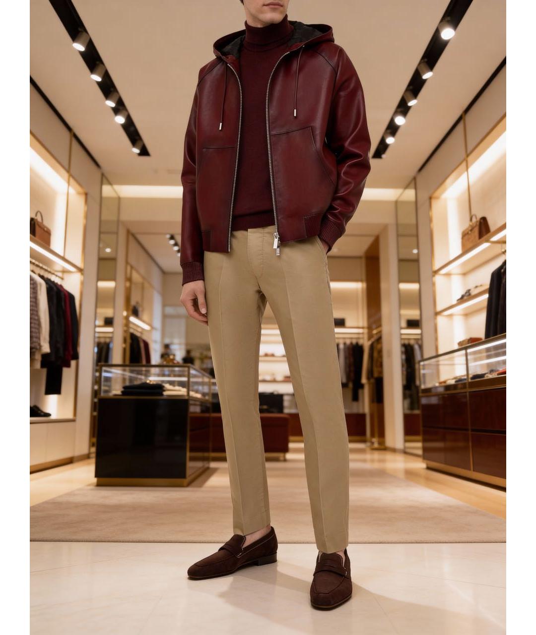 BERLUTI Коричневые замшевые лоферы, фото 7