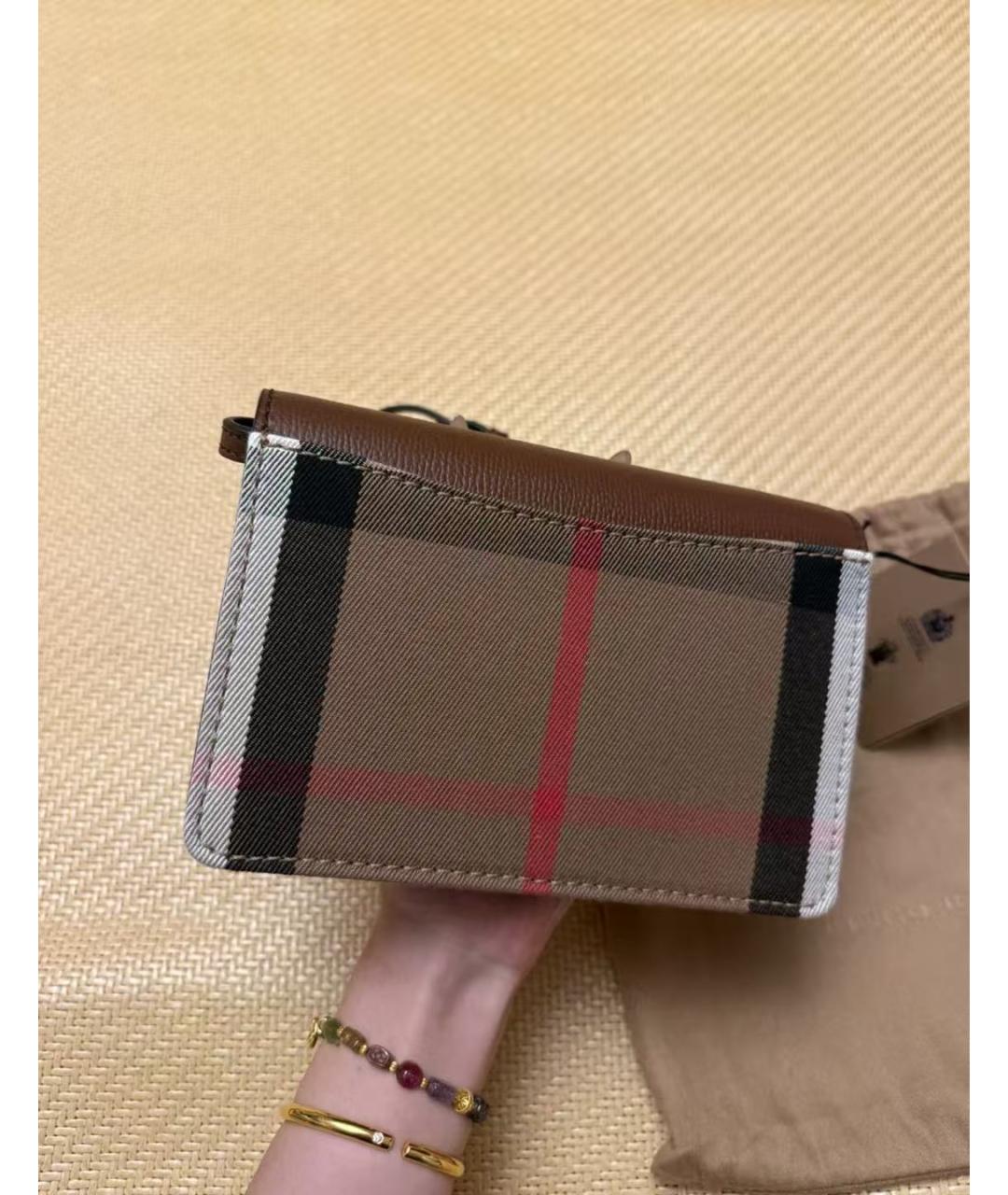 BURBERRY Коричневая сумка через плечо, фото 4