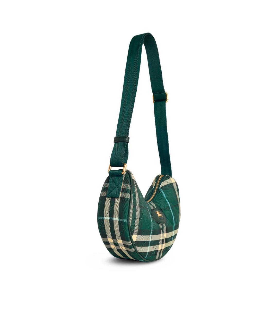 BURBERRY Зеленая сумка через плечо, фото 2