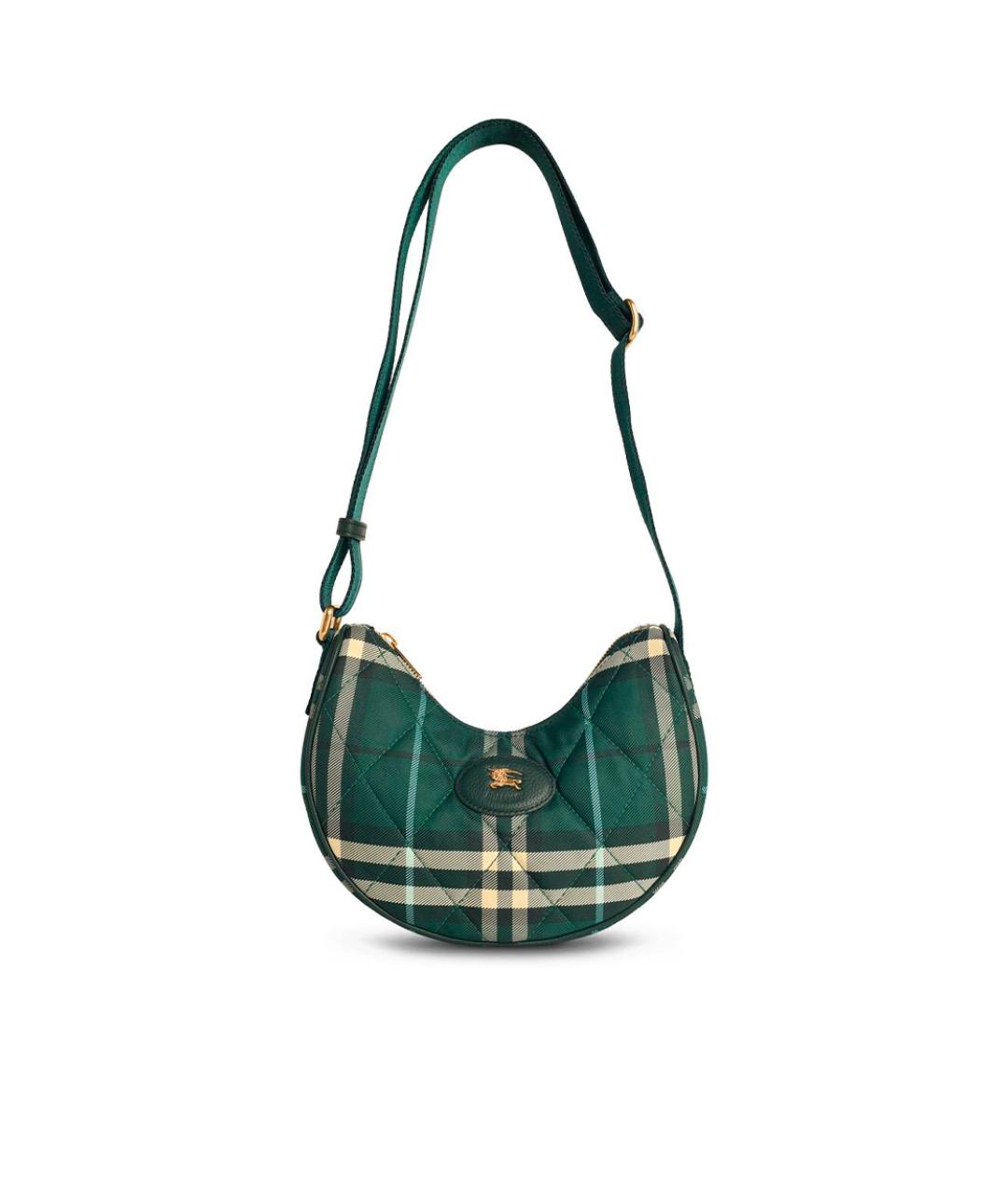 BURBERRY Зеленая сумка через плечо, фото 1