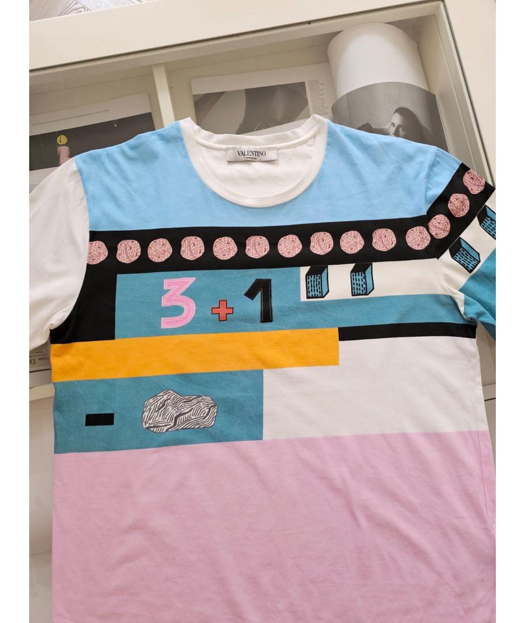 VALENTINO Бирюзовая футболка, фото 5