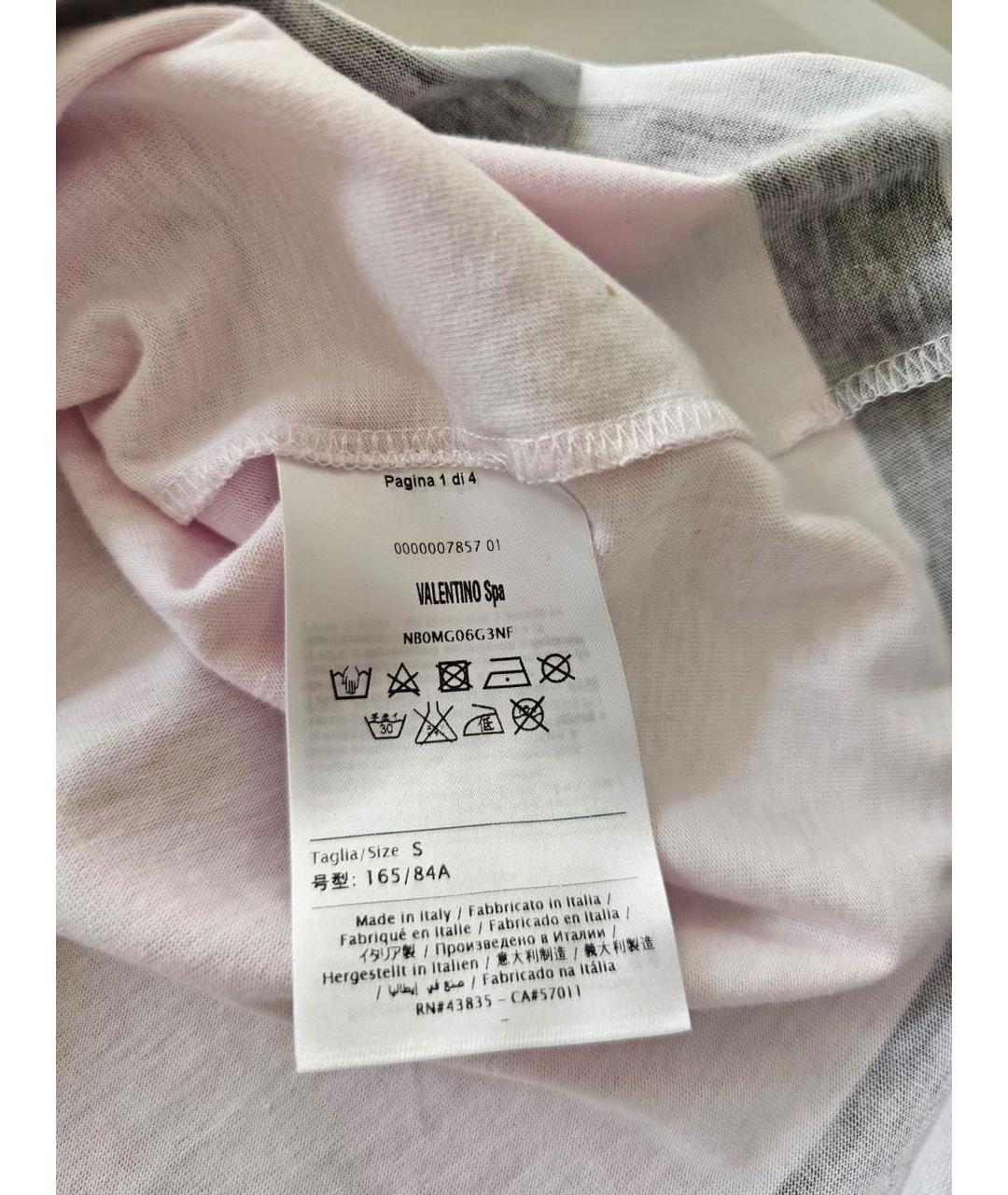 VALENTINO Бирюзовая футболка, фото 3