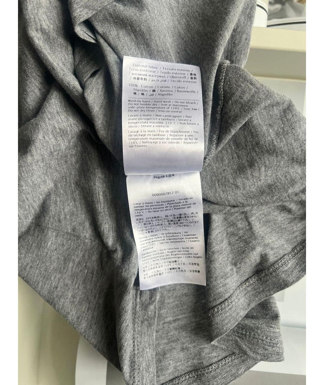 VALENTINO Серая футболка, фото 6