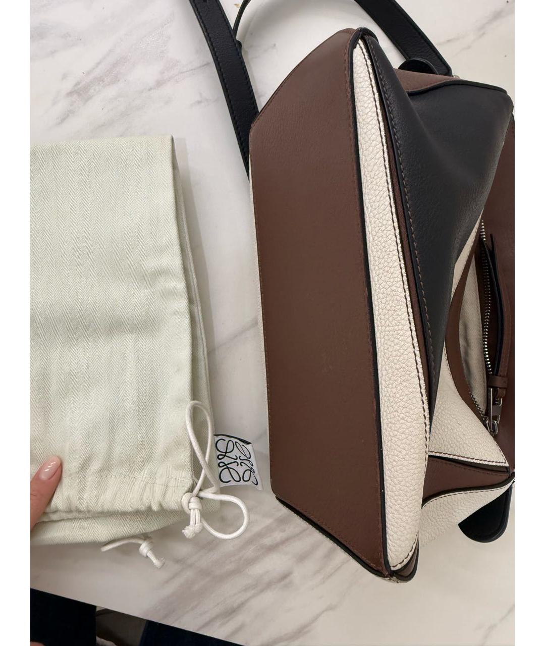 LOEWE Мульти кожаная сумка через плечо, фото 5