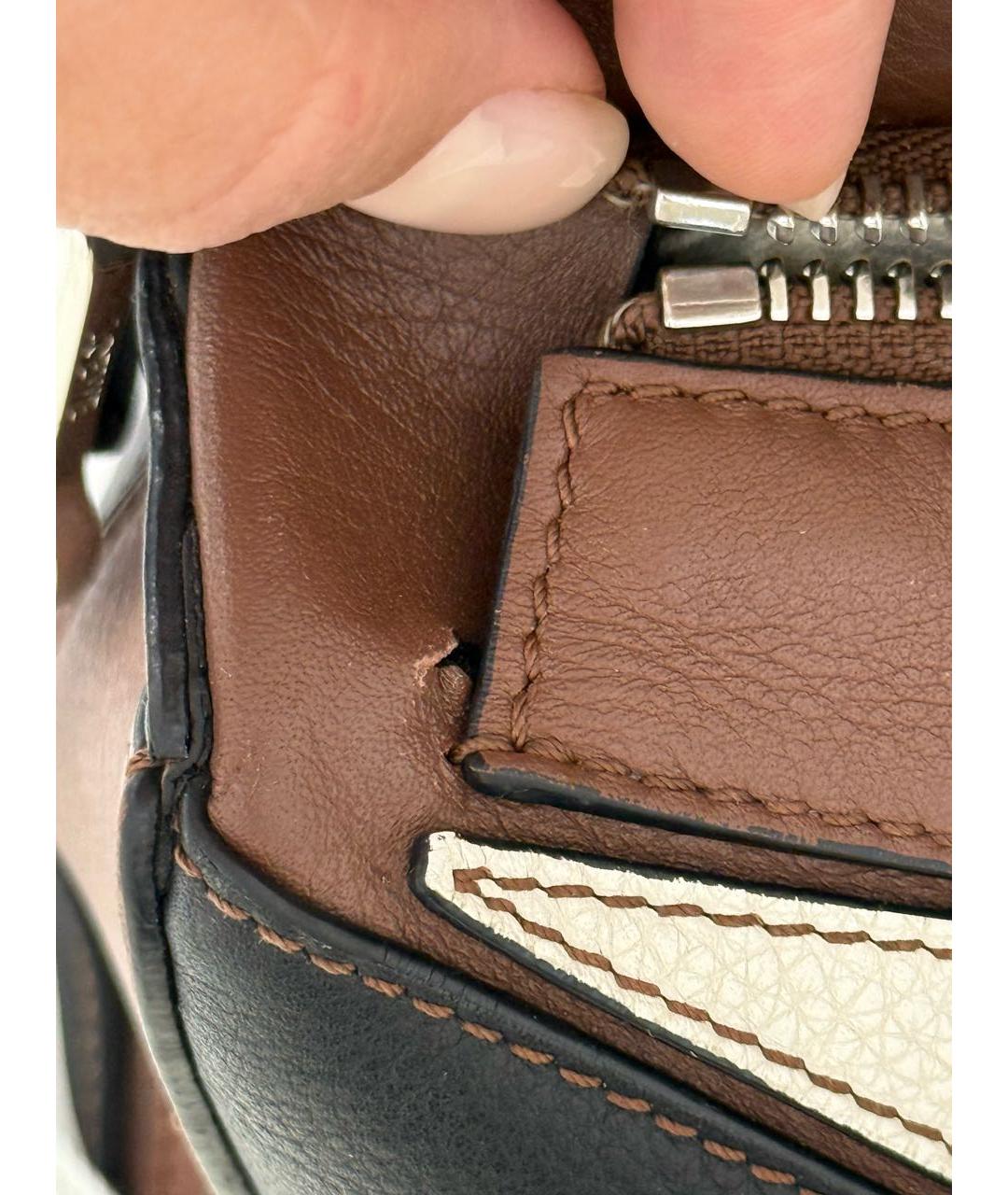 LOEWE Мульти кожаная сумка через плечо, фото 6