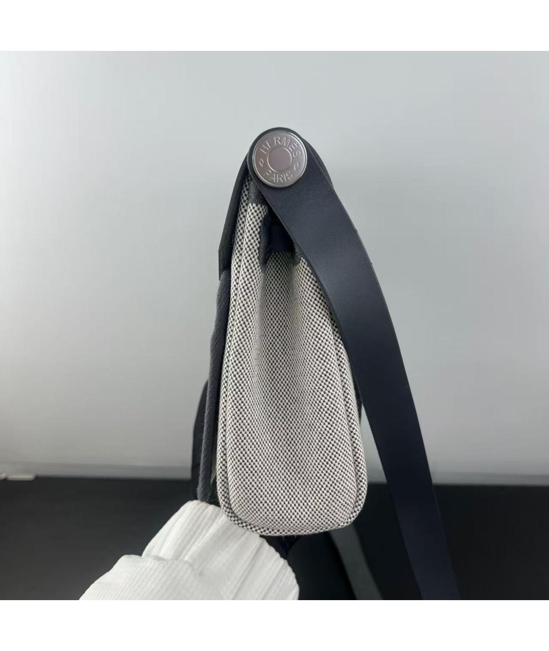 HERMES Голубая сумка через плечо, фото 4