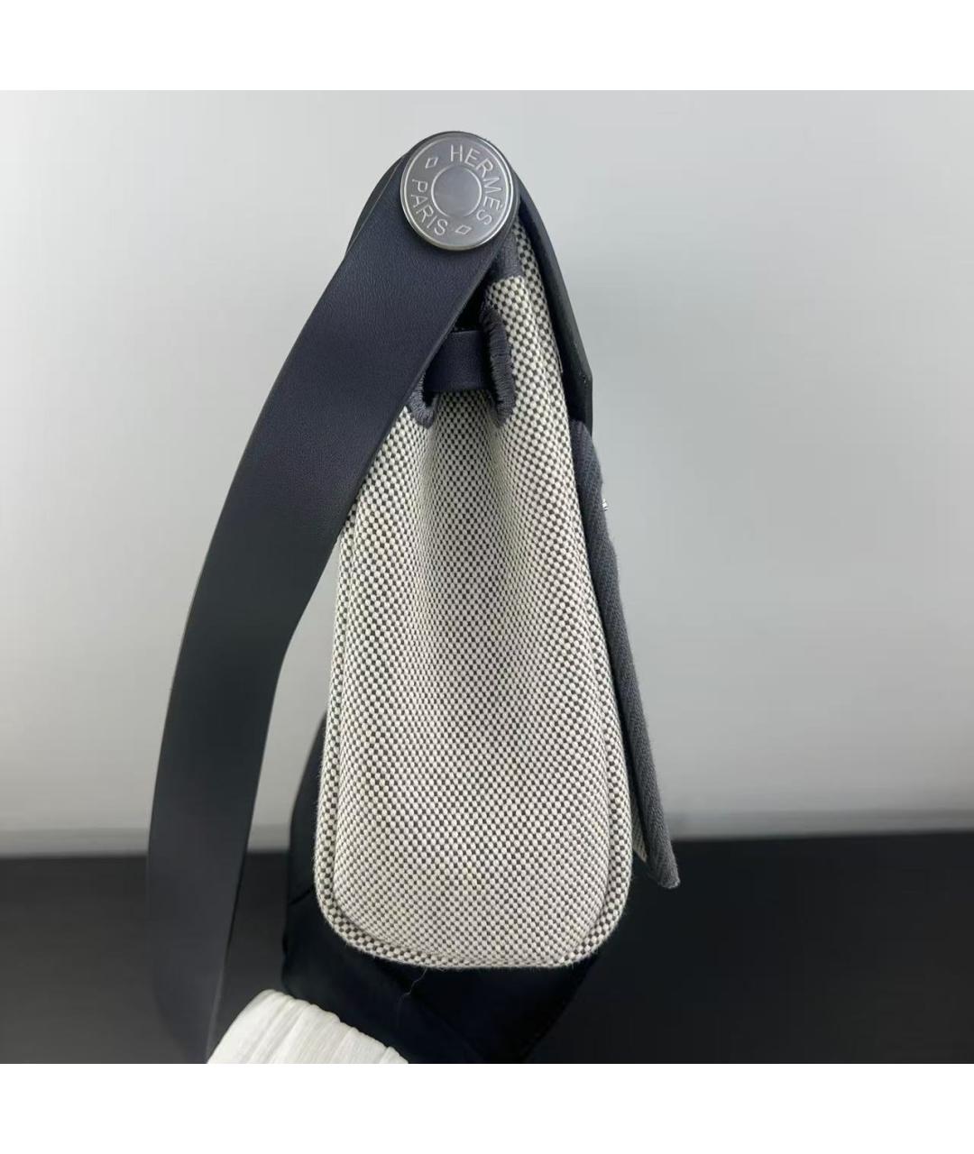 HERMES Голубая сумка через плечо, фото 5