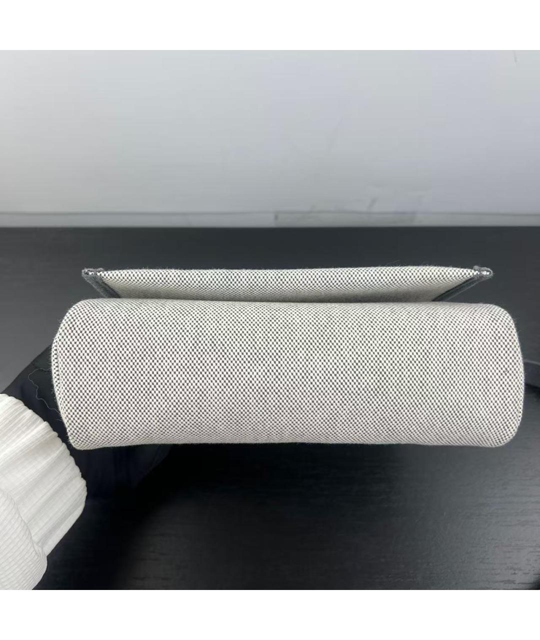 HERMES Голубая сумка через плечо, фото 6