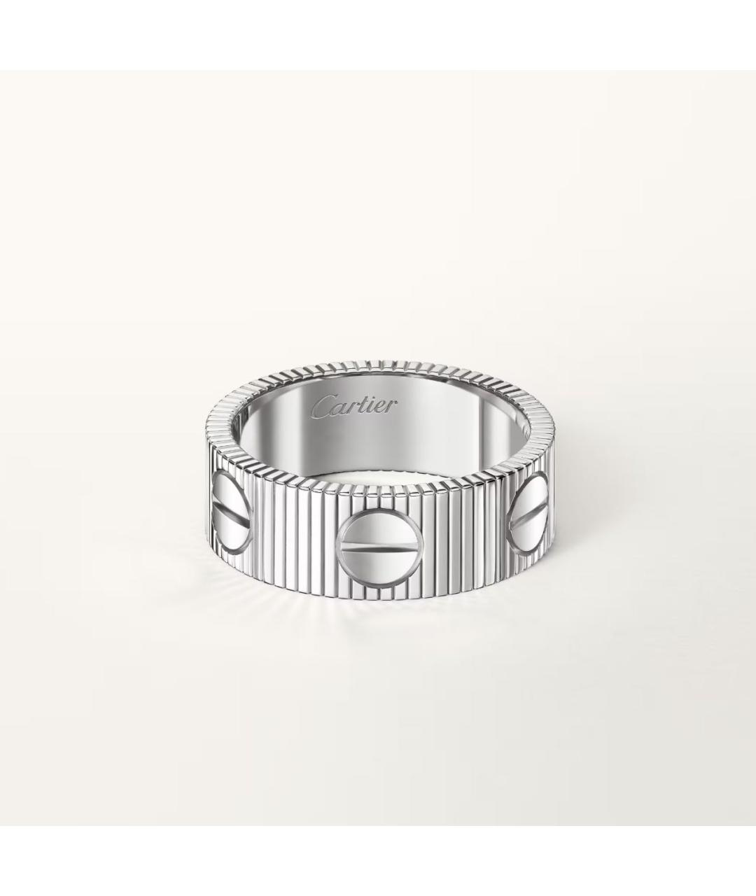 CARTIER Серебряное кольцо из белого золота, фото 3
