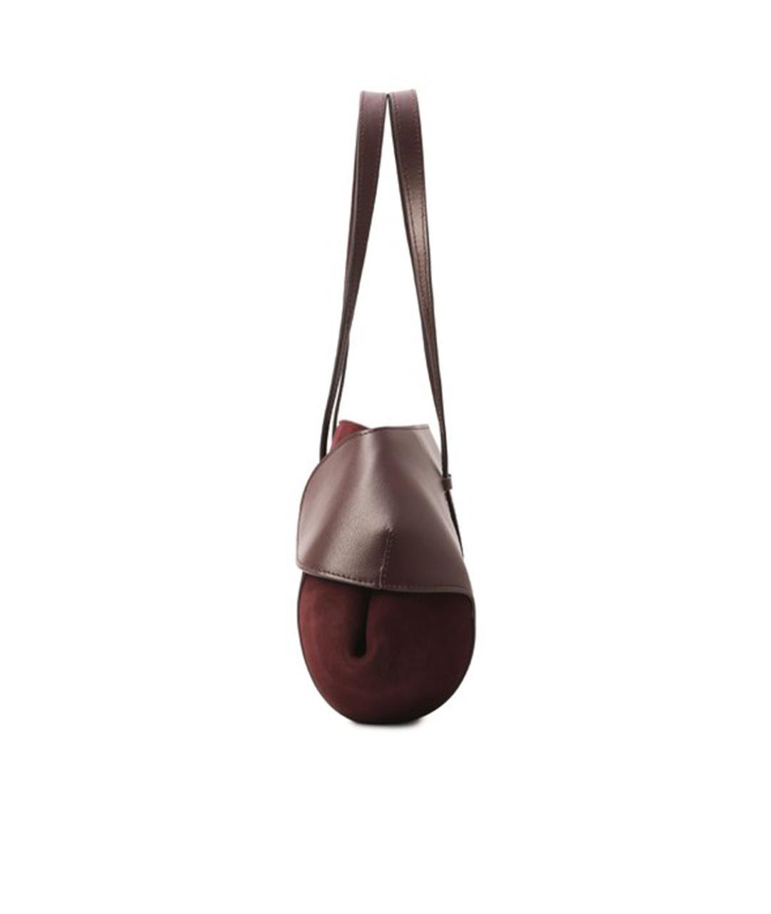NEOUS Коричневая замшевая сумка через плечо, фото 2