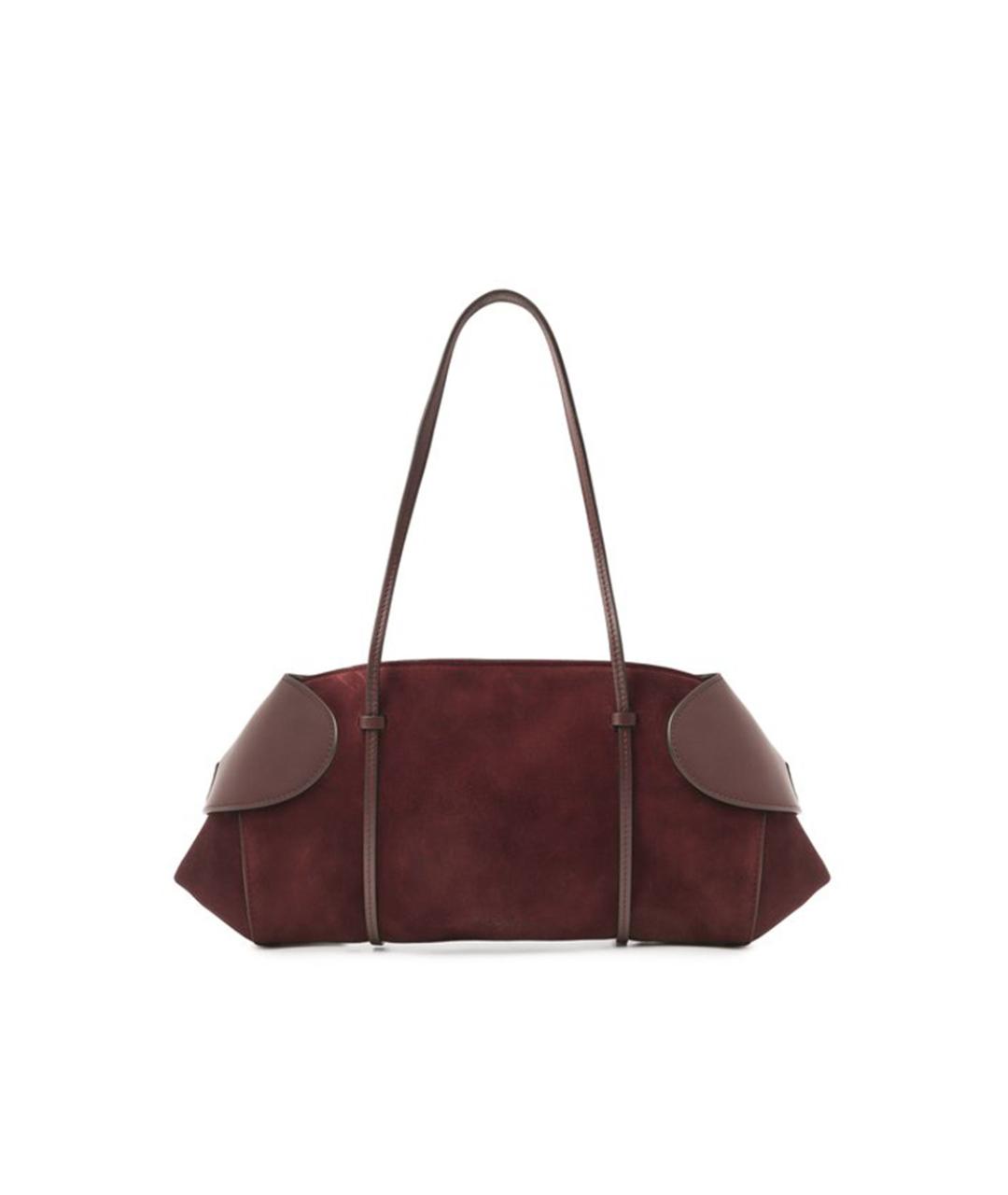 NEOUS Коричневая замшевая сумка через плечо, фото 1