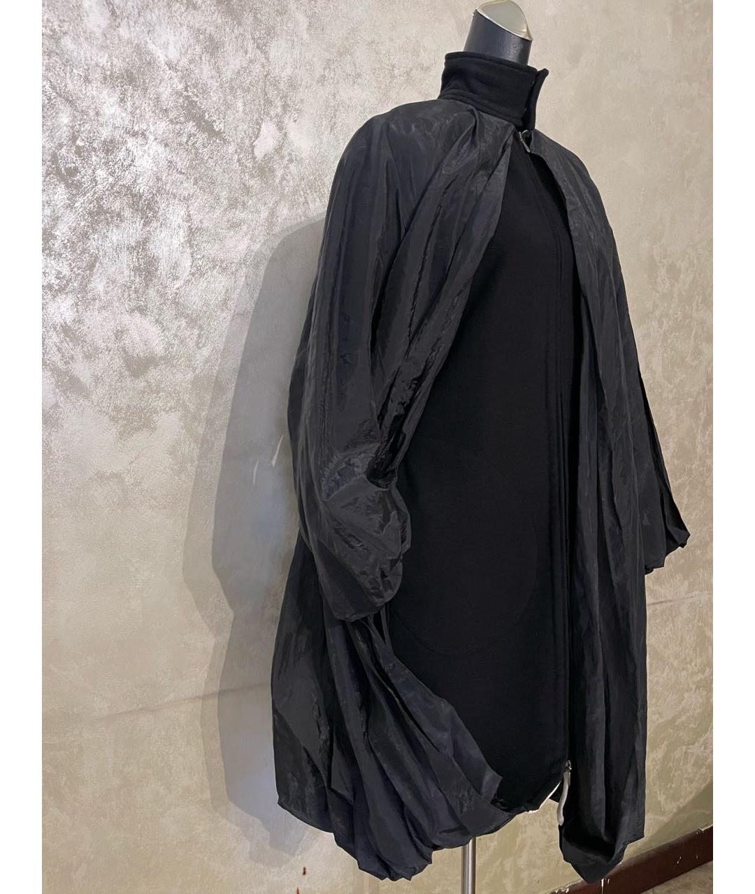 JEAN PAUL GAULTIER Черное шерстяное пальто, фото 3
