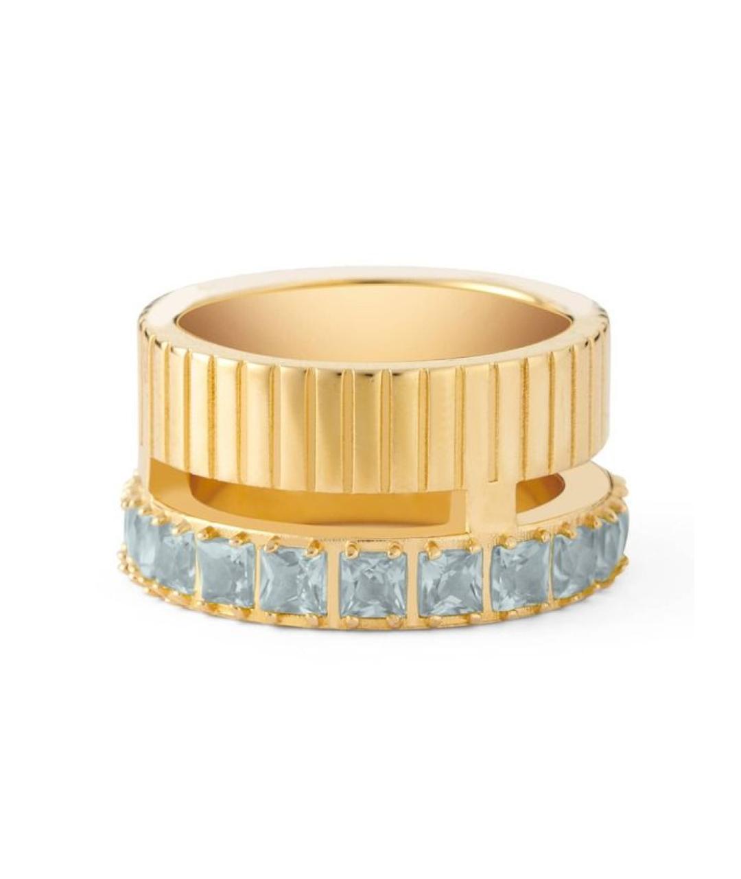 IVI Золотое серебряное кольцо, фото 3