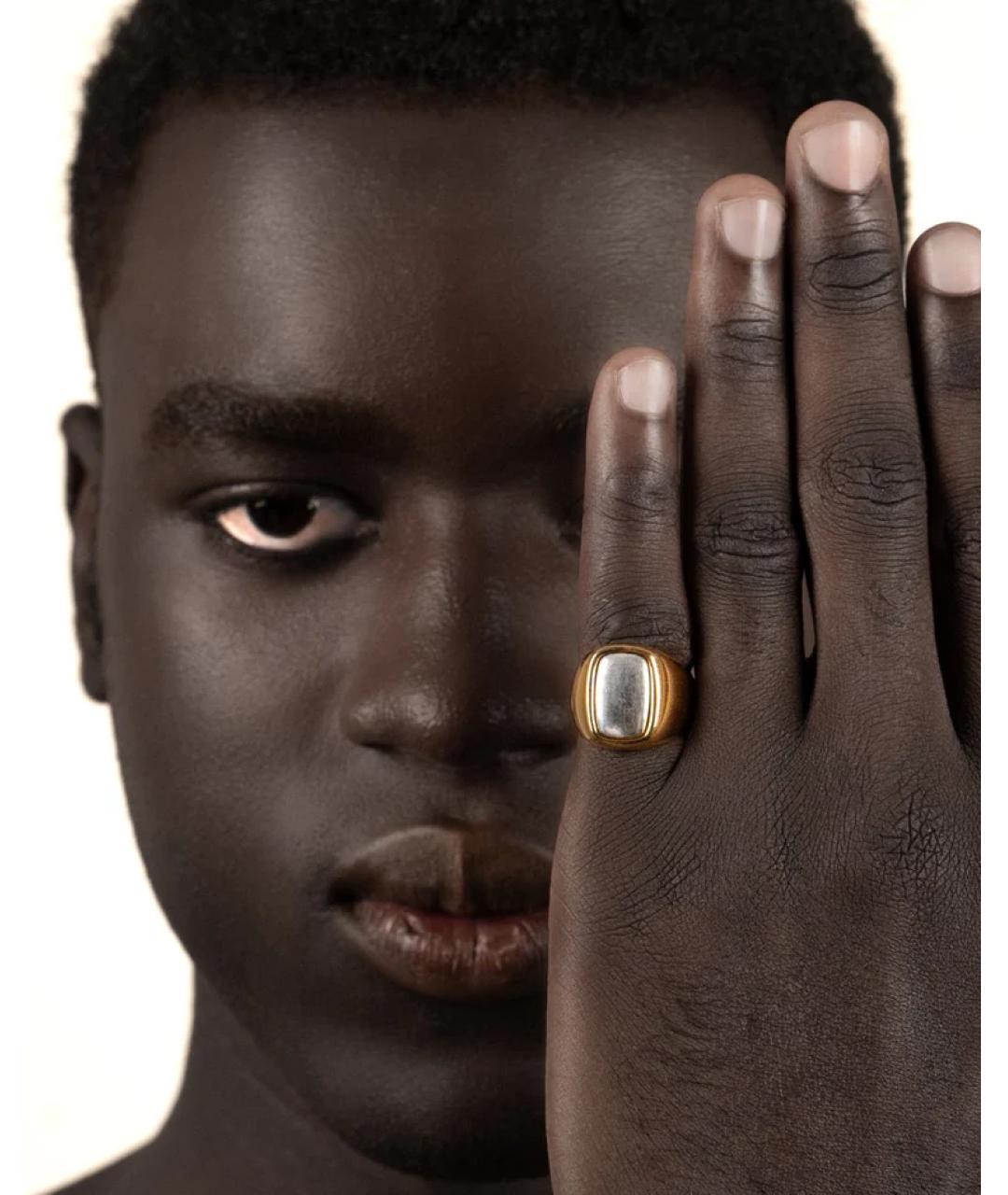 IVI Золотое серебряное кольцо, фото 3