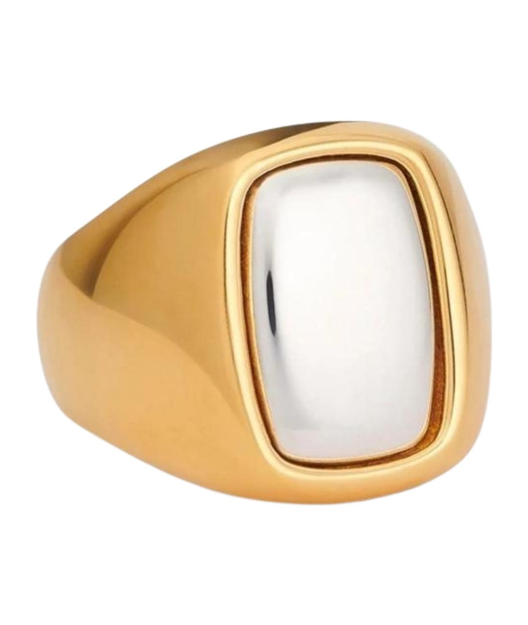 IVI Золотое серебряное кольцо, фото 1