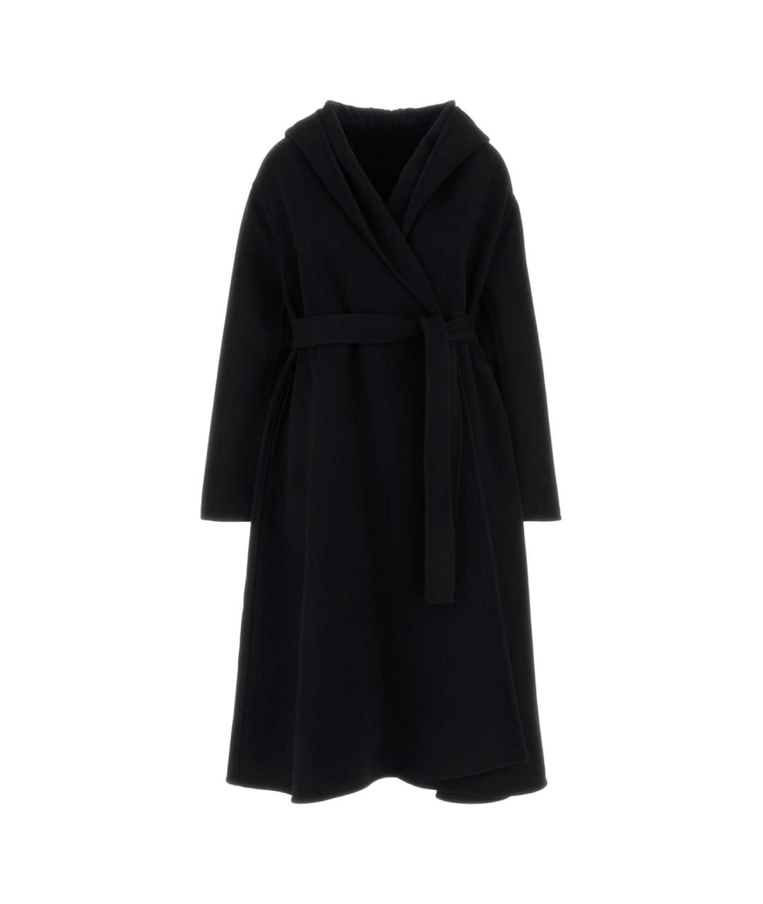 ALAIA Черное шерстяное пальто, фото 1