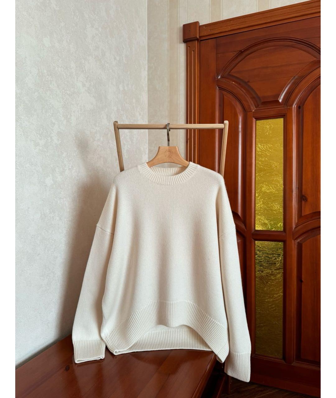 12 STOREEZ Белый кашемировый джемпер / свитер, фото 7