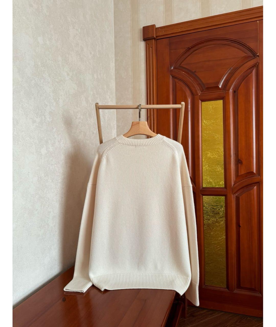 12 STOREEZ Белый кашемировый джемпер / свитер, фото 2