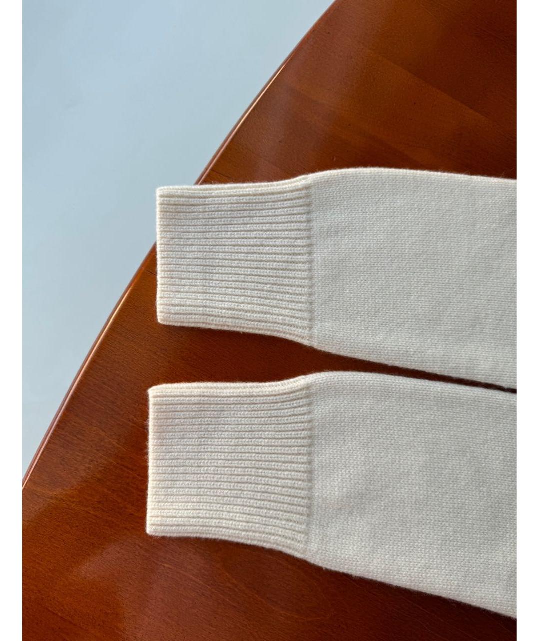 12 STOREEZ Белый кашемировый джемпер / свитер, фото 5