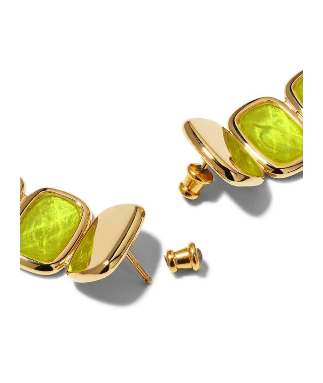 IVI Золотые серебряные серьги, фото 3