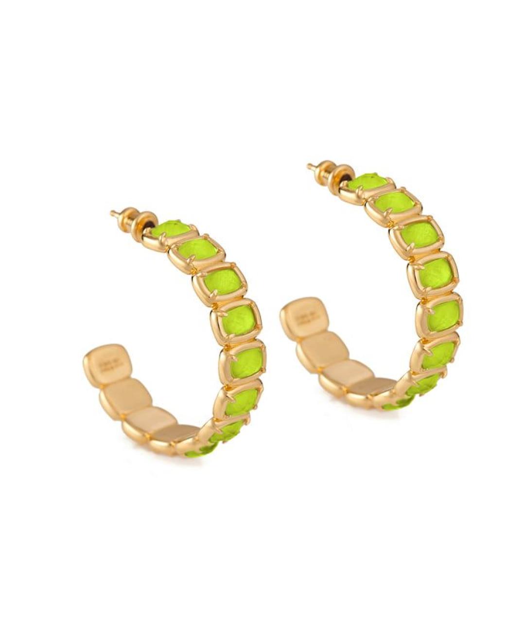 IVI Золотые серебряные серьги, фото 1