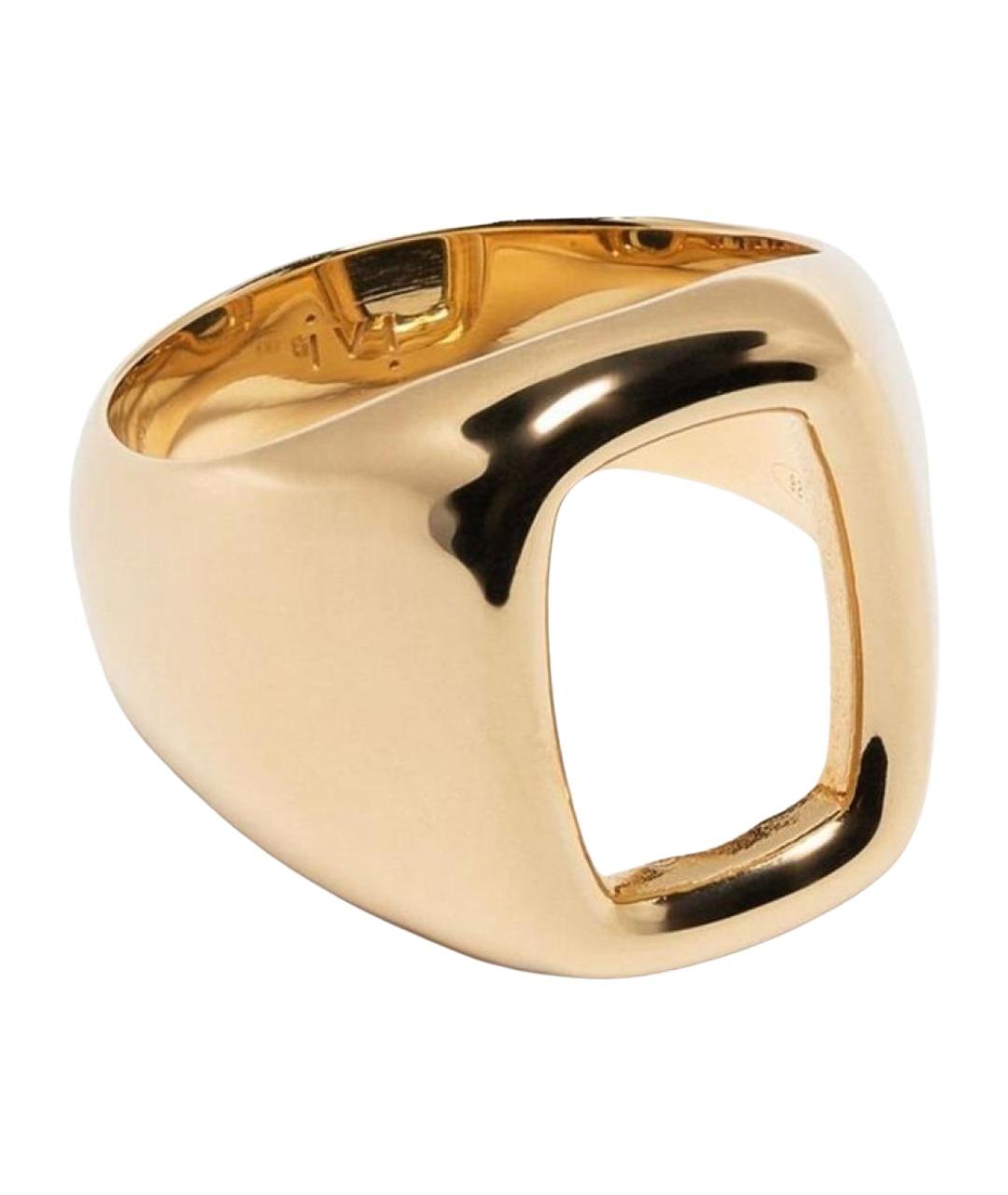 IVI Золотое серебряное кольцо, фото 1