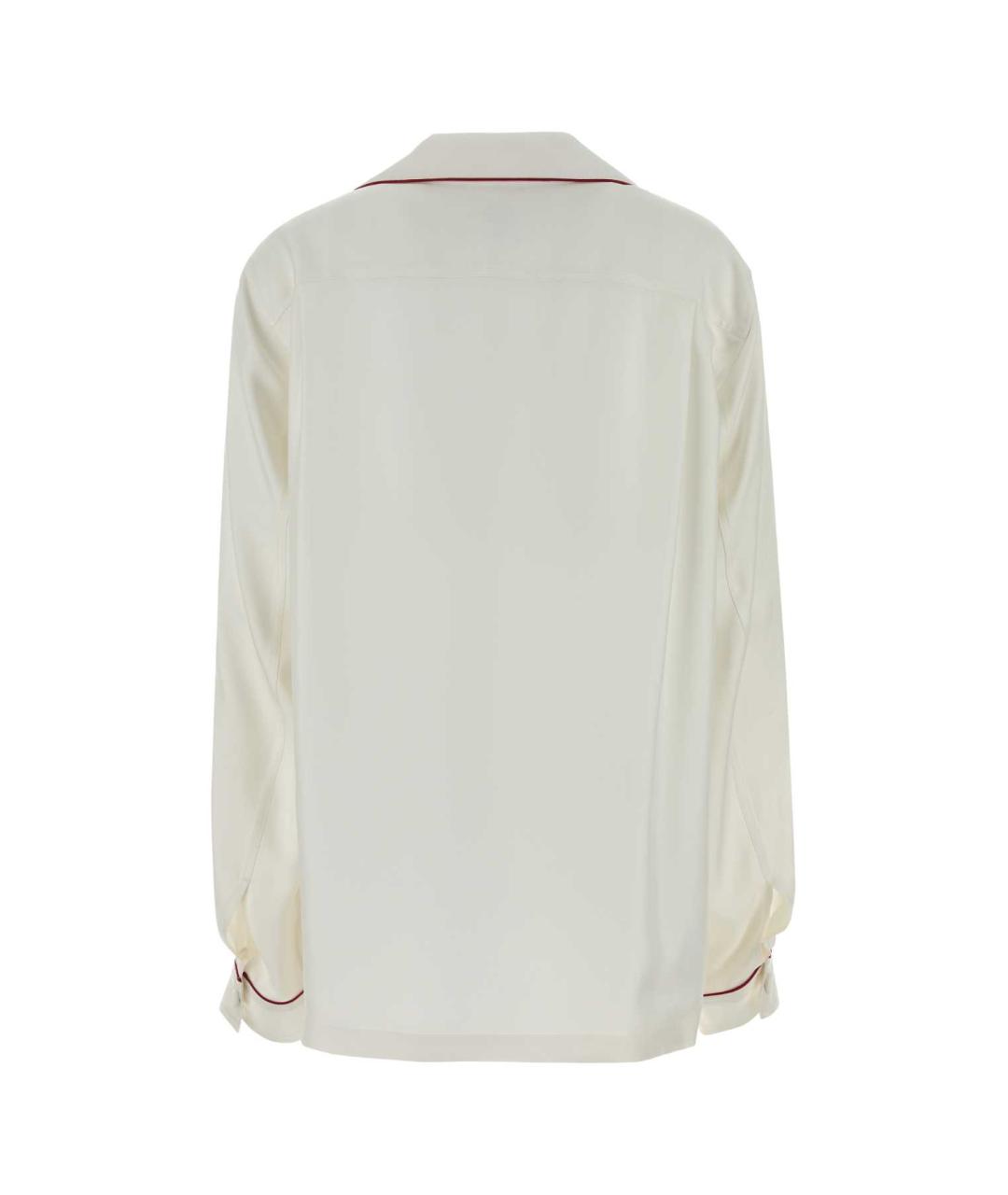 TOM FORD Белая шелковая рубашка, фото 2