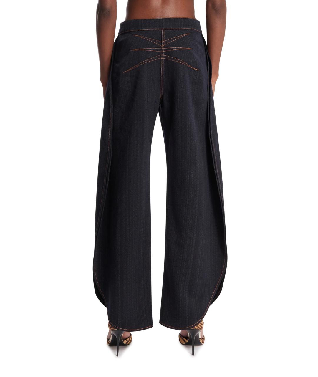 ALAIA Темно-синие прямые джинсы, фото 6