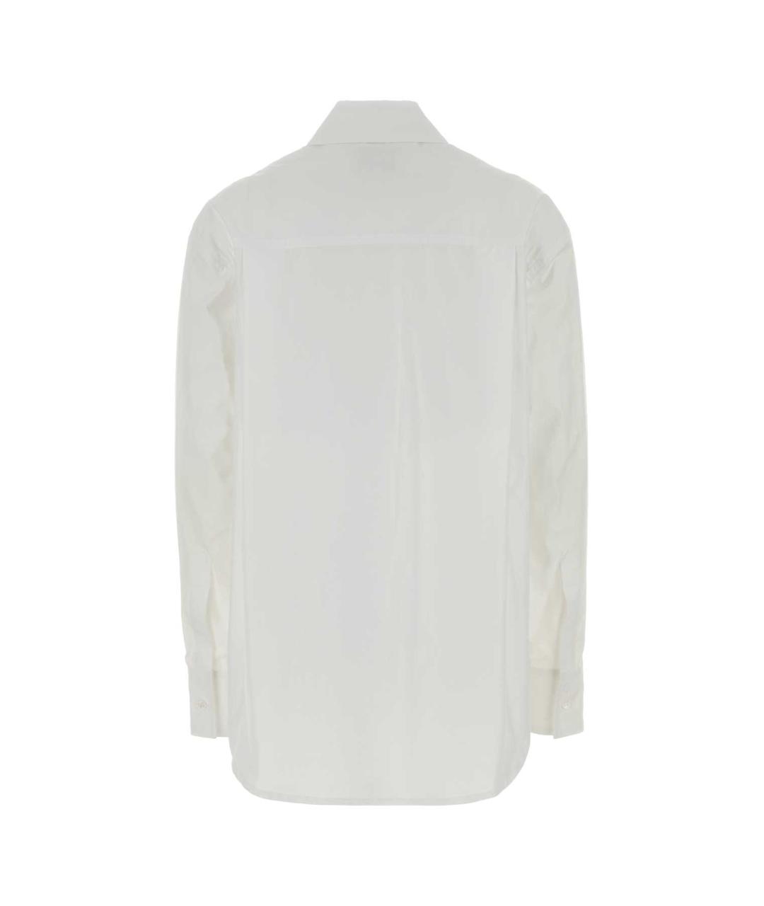 LOULOU STUDIO Белая хлопковая рубашка, фото 2