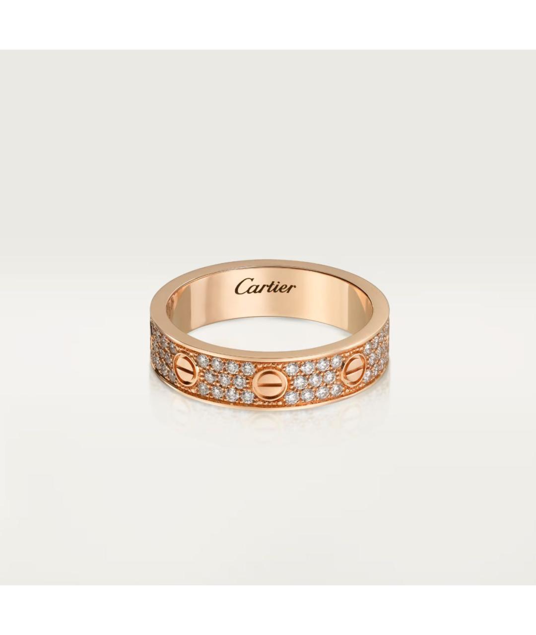 CARTIER Золотое кольцо из розового золота, фото 3