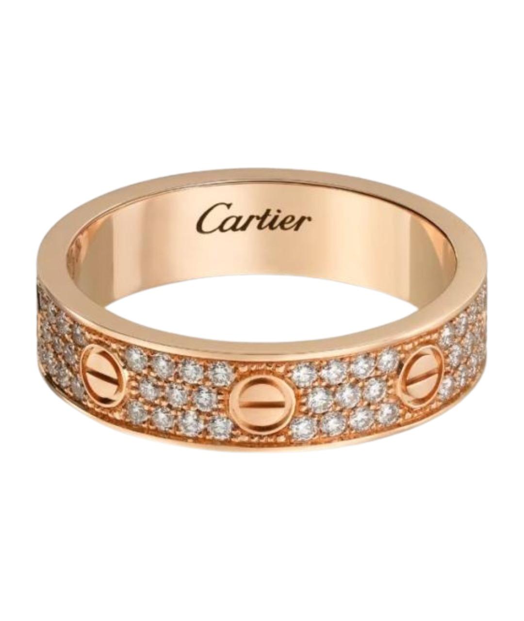 CARTIER Золотое кольцо из розового золота, фото 1
