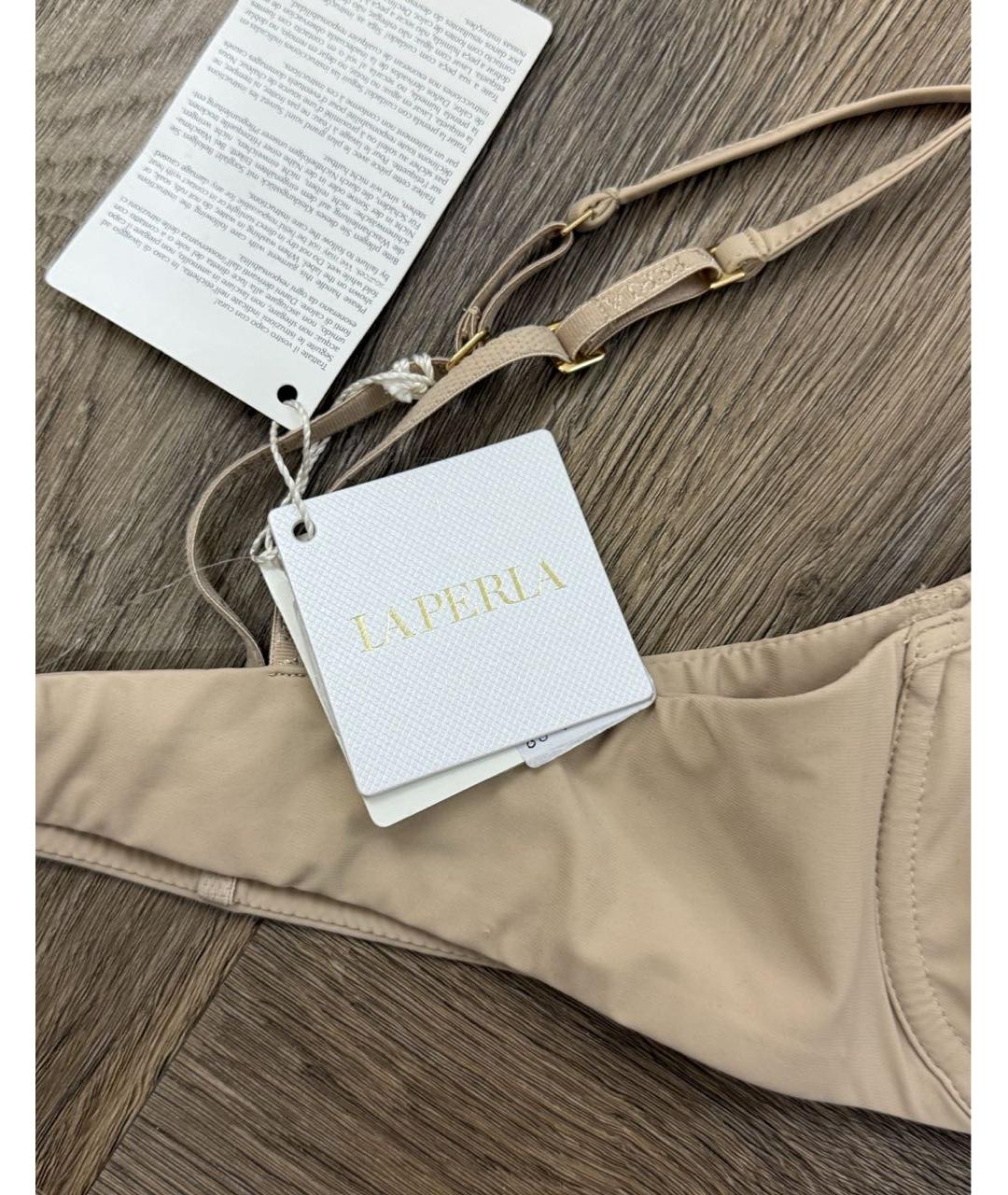 LA PERLA Бежевый бюстгалтеры, фото 4