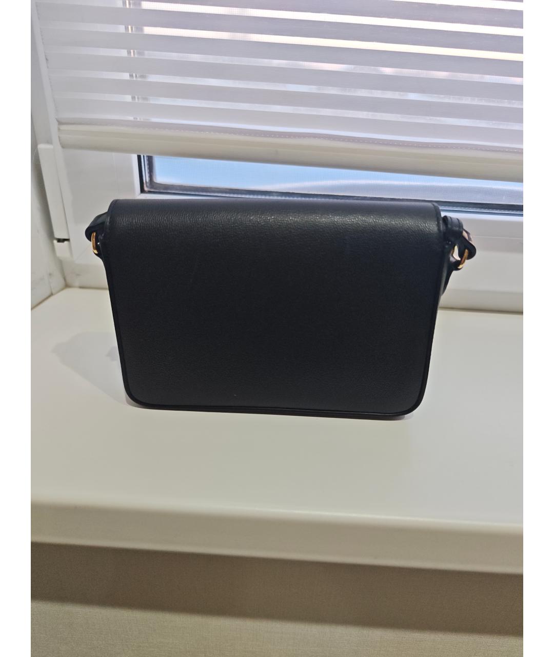 BURBERRY Коричневая кожаная сумка через плечо, фото 3