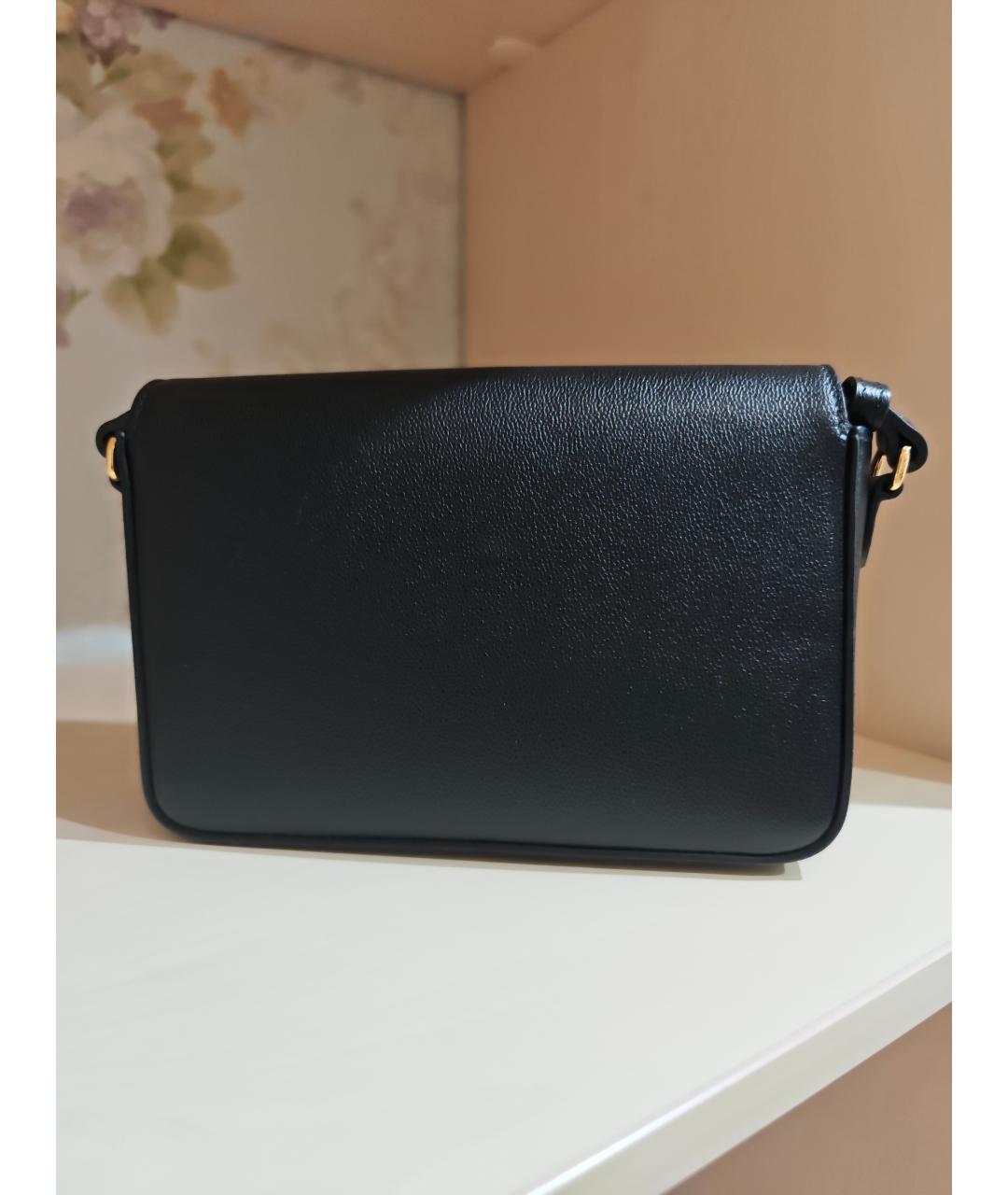 BURBERRY Коричневая кожаная сумка через плечо, фото 2