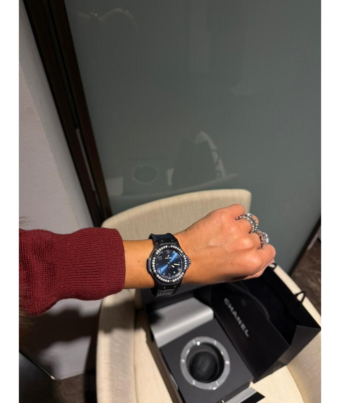 HUBLOT Темно-синие часы, фото 4