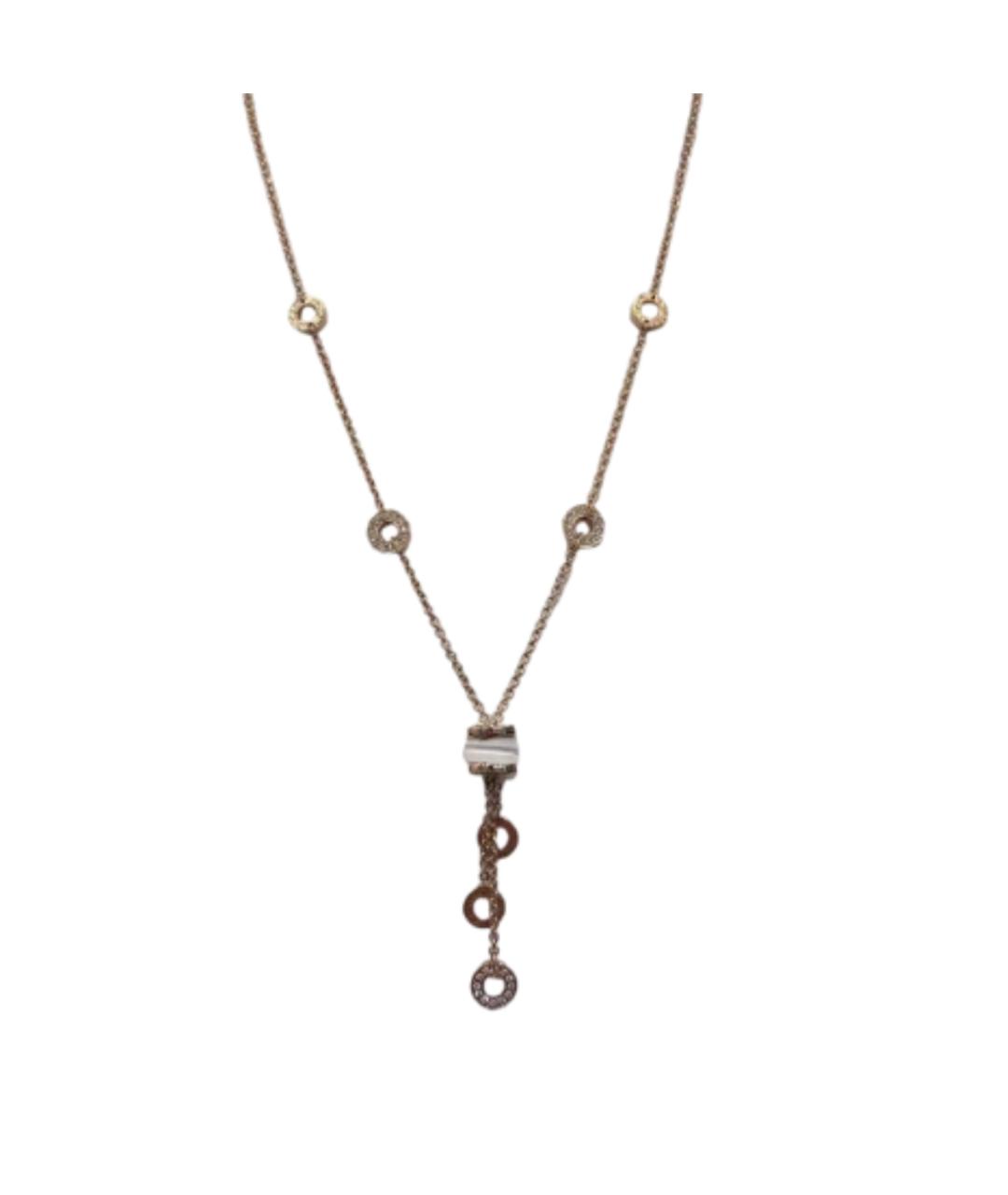 BVLGARI Золотое колье из розового золота, фото 1