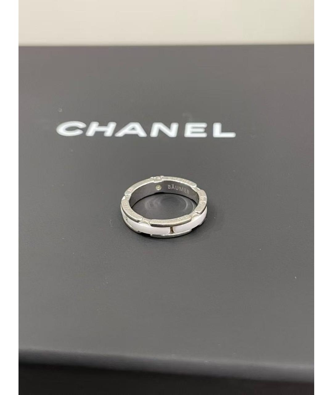 CHANEL Белое кольцо из белого золота, фото 5