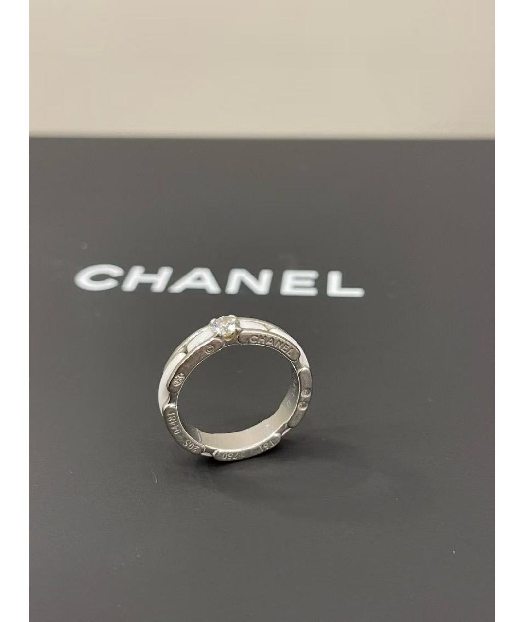 CHANEL Белое кольцо из белого золота, фото 6