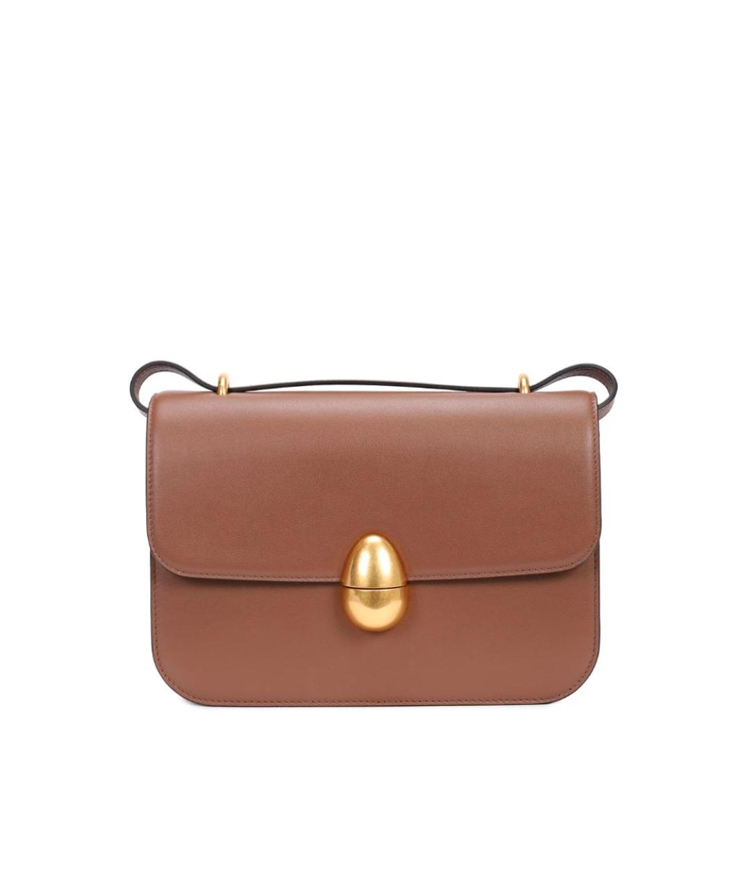 NEOUS Коричневая кожаная сумка через плечо, фото 1