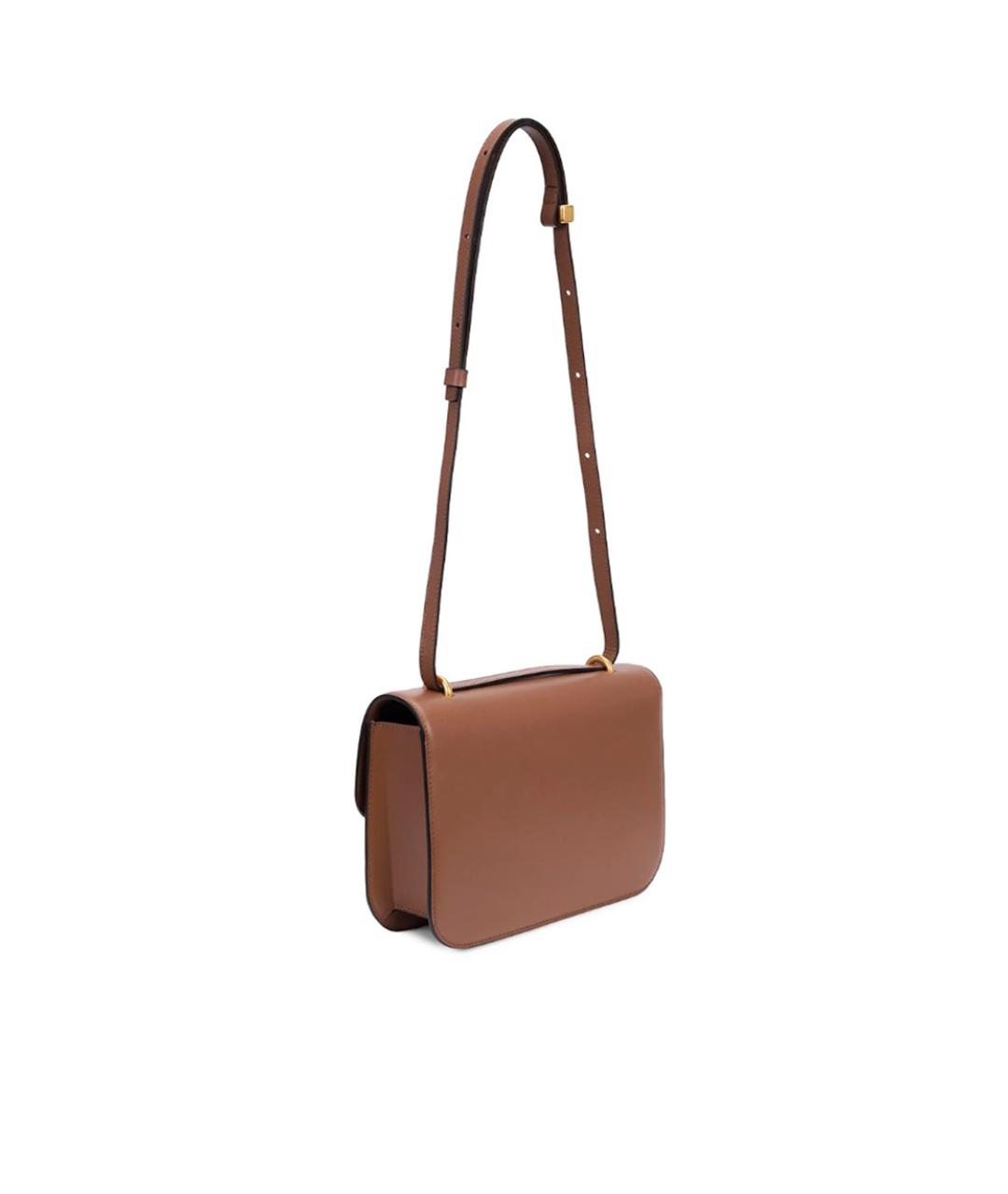 NEOUS Коричневая кожаная сумка через плечо, фото 2