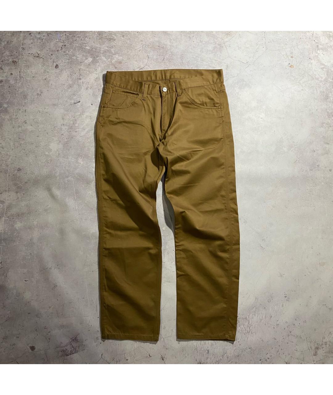 CARHARTT Коричневые хлопковые повседневные брюки, фото 6