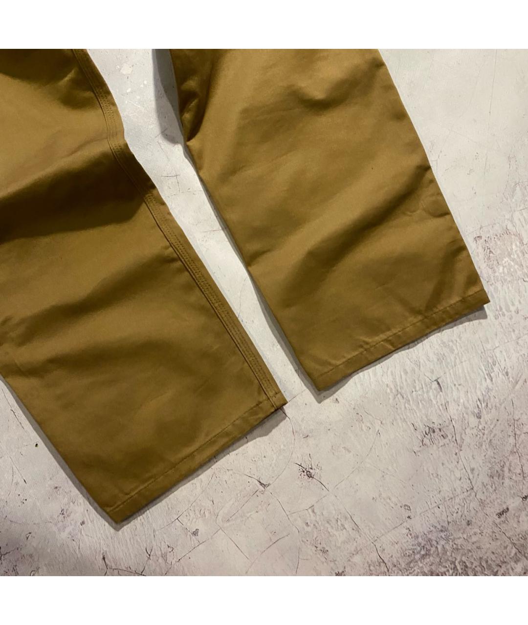 CARHARTT Коричневые хлопковые повседневные брюки, фото 4