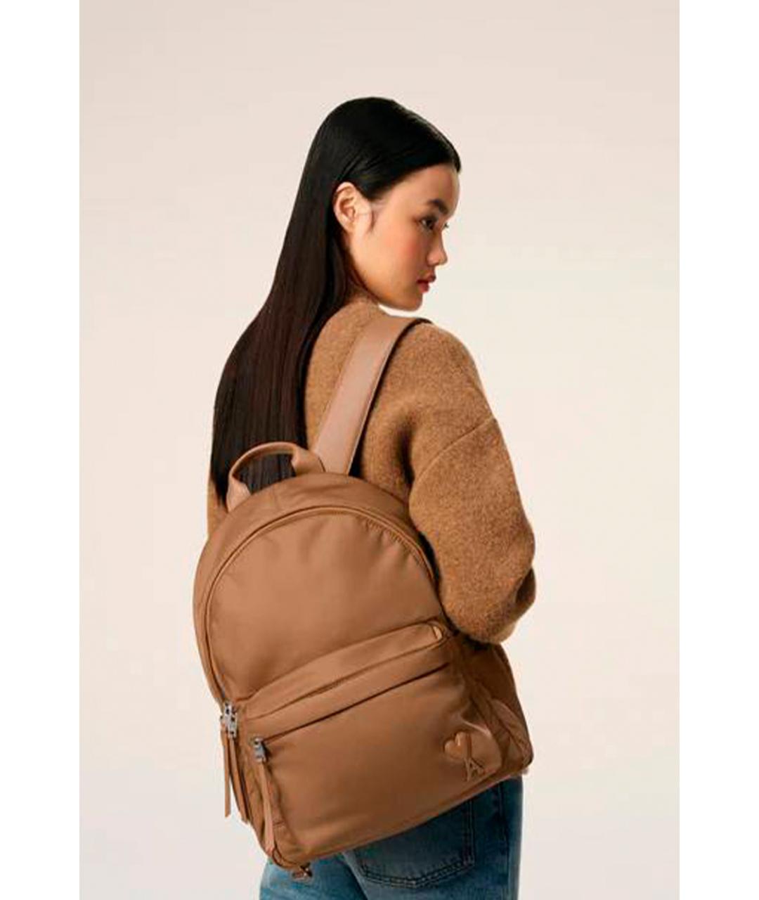 Ami Paris Коричневый рюкзак, фото 2