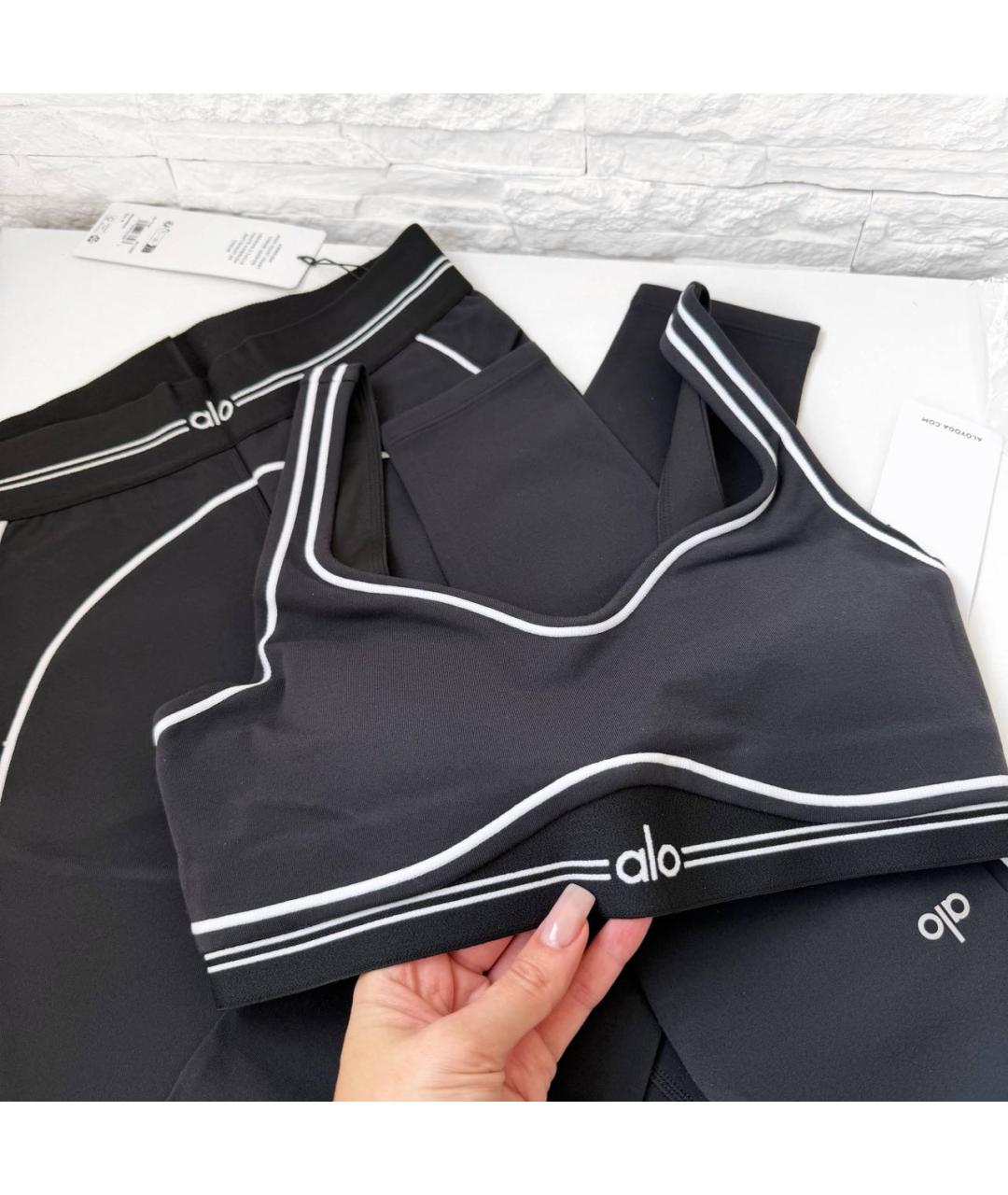ALO YOGA Черный спортивные костюмы, фото 2