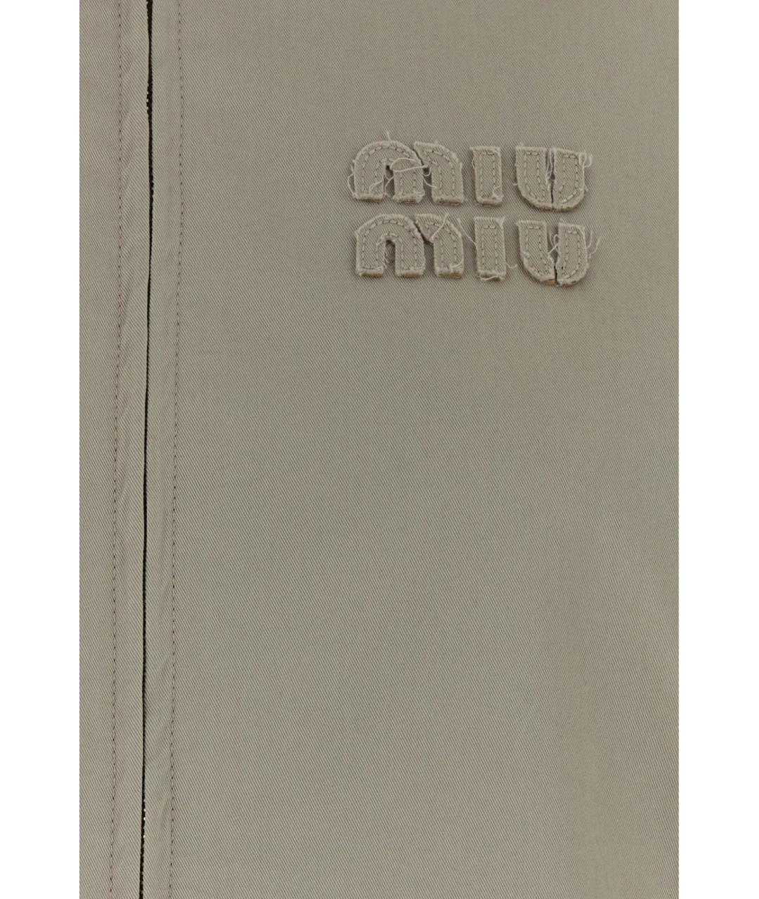 MIU MIU Мульти хлопковая куртка, фото 3