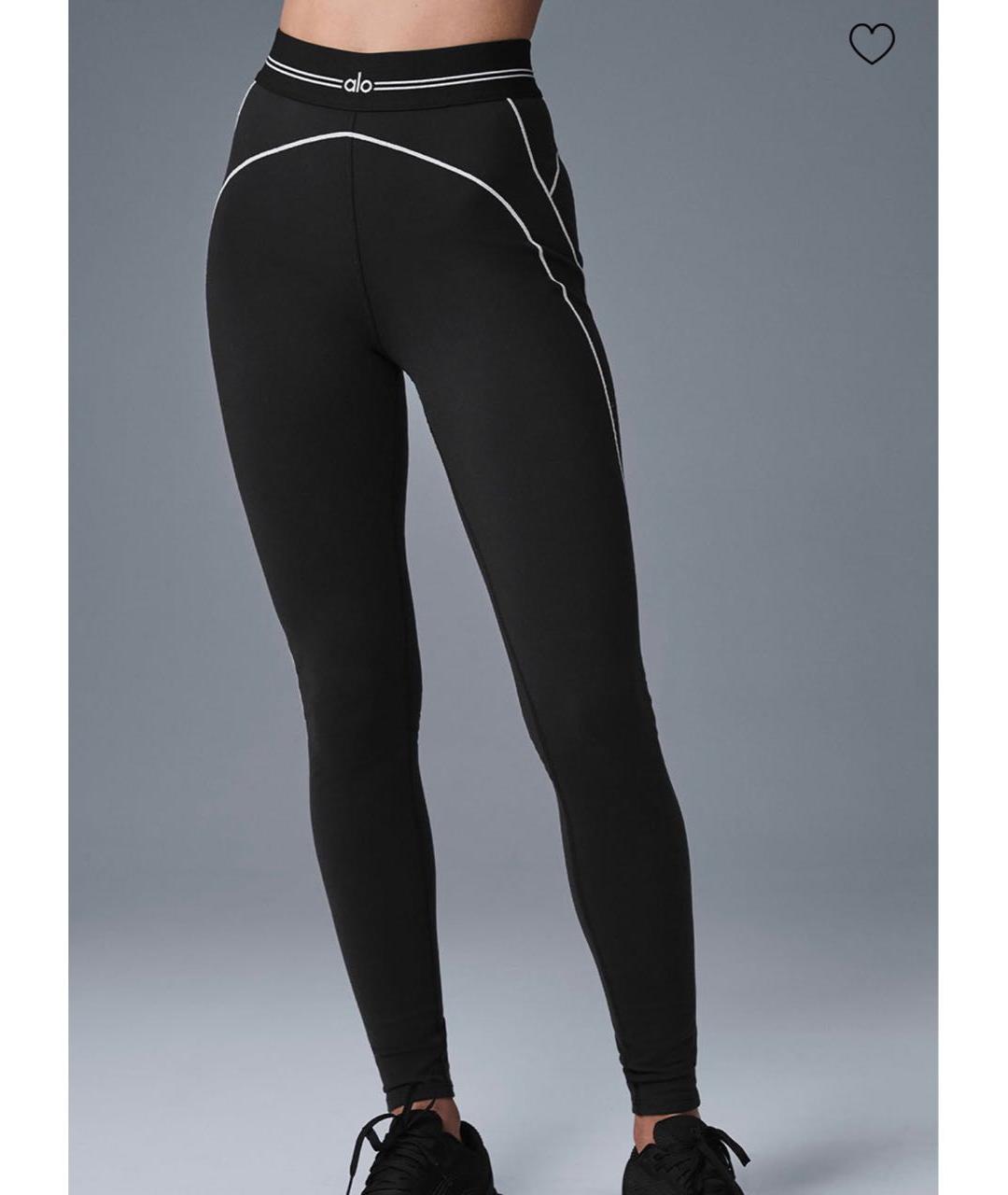 ALO YOGA Черные спортивные брюки и шорты, фото 5